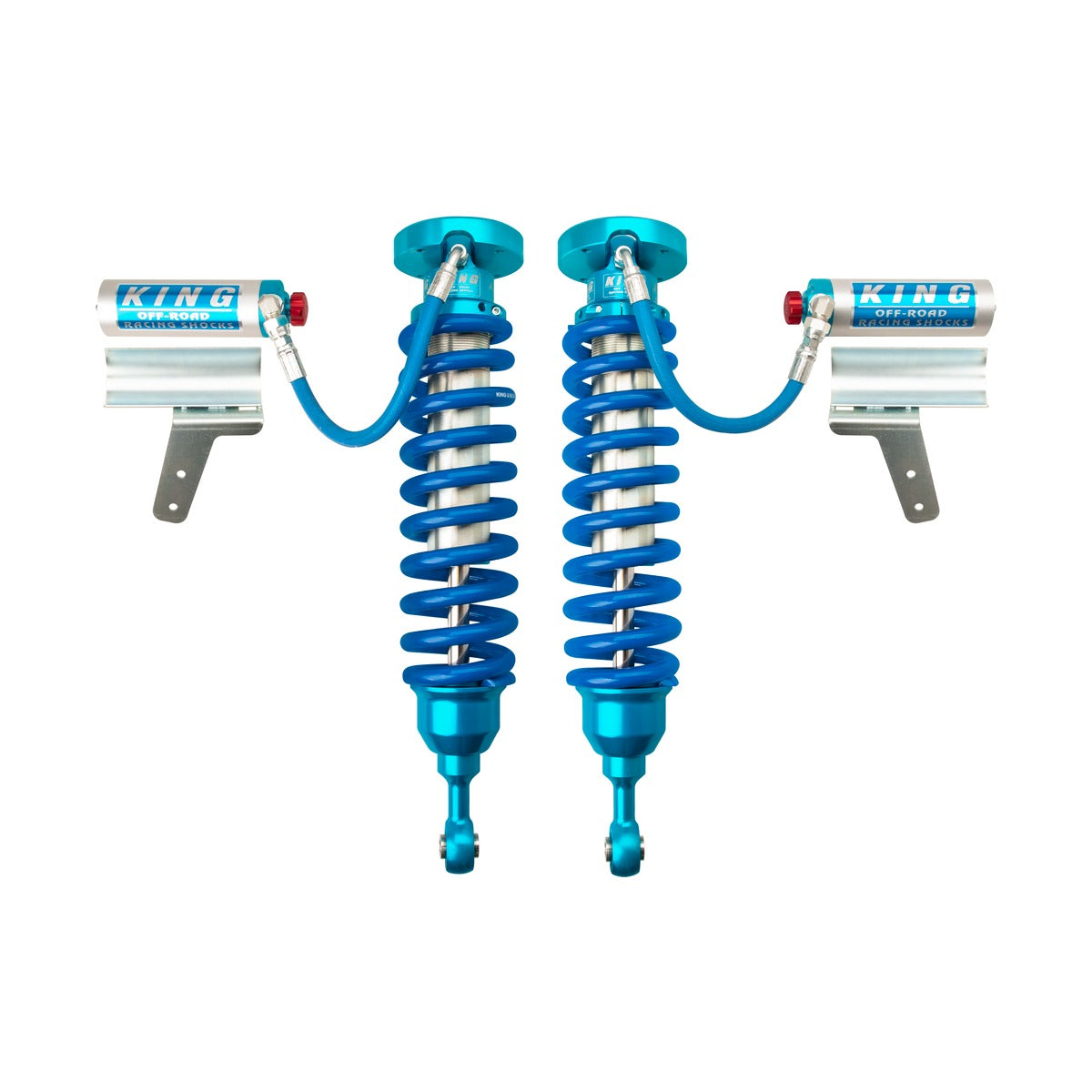 King 25001-266A Front 2.5 Remote Res. Coilover w/Adjuster (Pair) Toyota Land Cruiser 200
