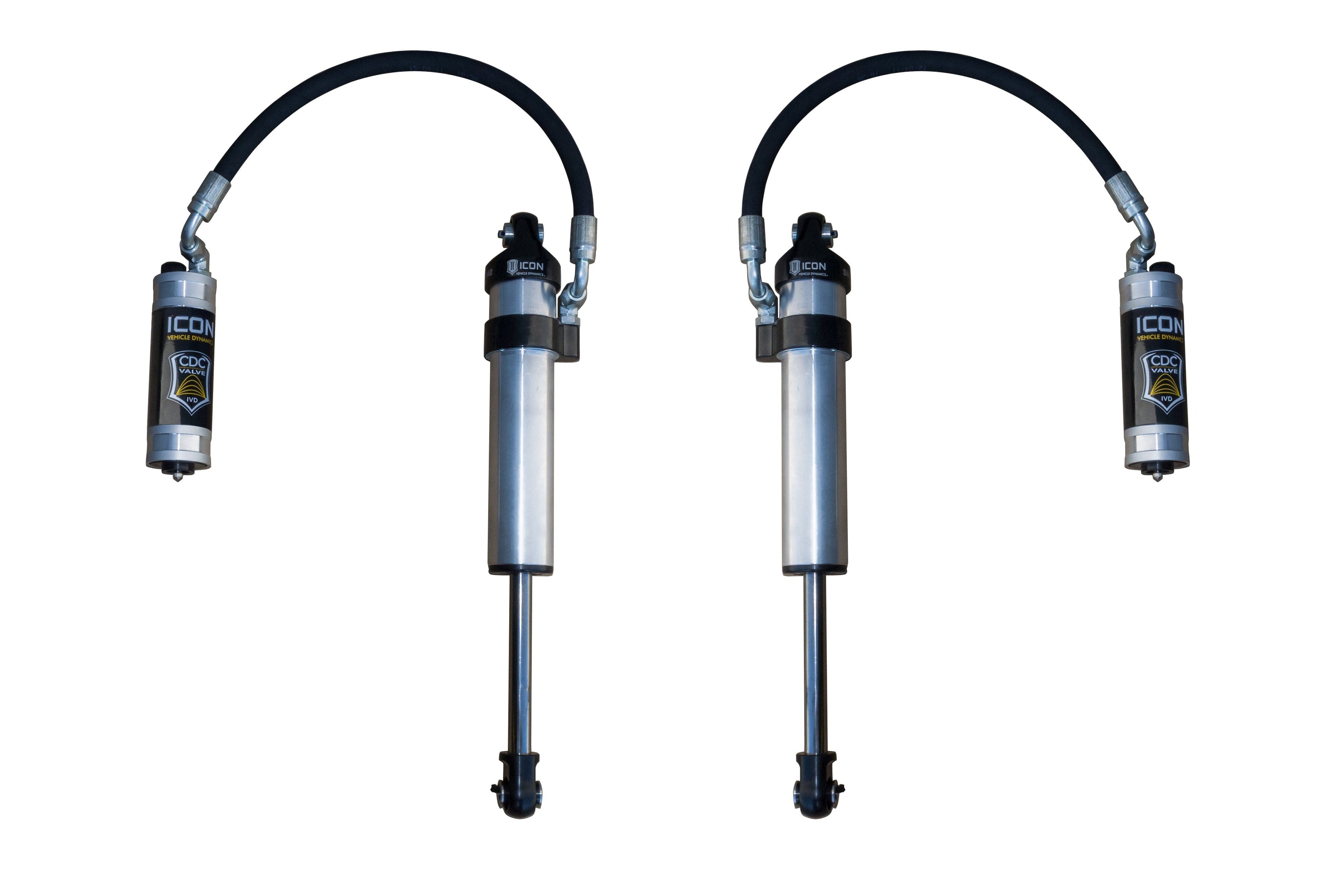 Icon Secondary 2.5 CDCV Stock Travel Shocks Pair Shocks Pair for 2003-2024 Toyota FJ Cruiser
