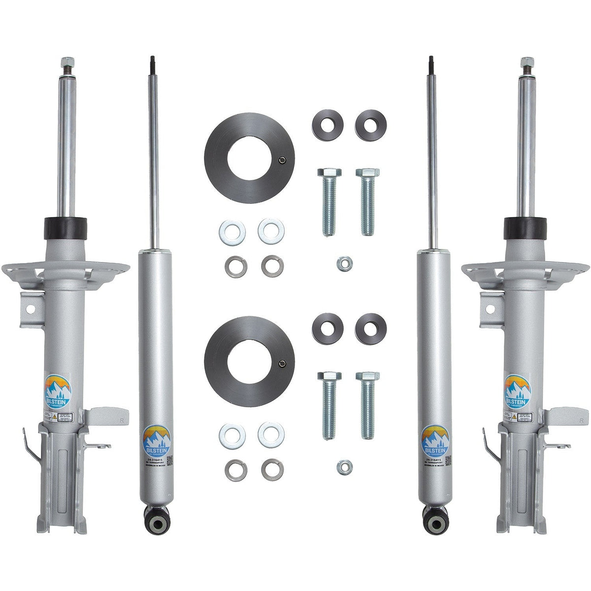 Bilstein 70-363333 Front and Rear B8 TerraSport Suspension Kit Ford Bronco Sport
