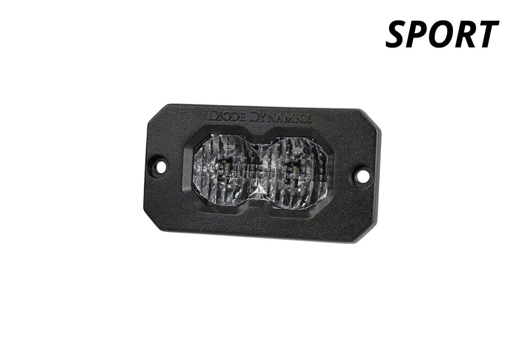 C2 2.0 White Sport Flush Mount LED Pods