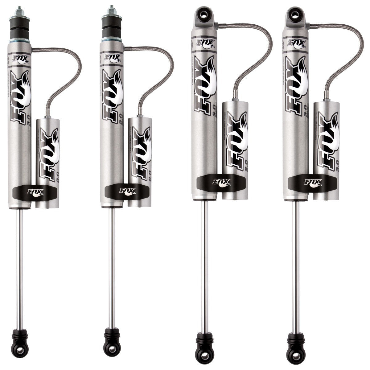 FOX Performance 2.0 Smooth Body Reservoir Shock Kit 0-2" Lift 980-24-944, 980-24-945