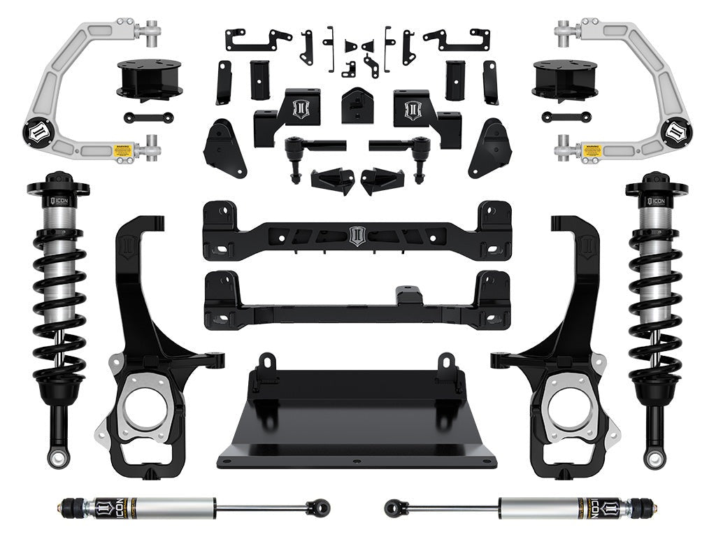 Icon 6" Stage 2 Suspension System w/Billet UCA Kit for 2022-2024 Toyota Tundra