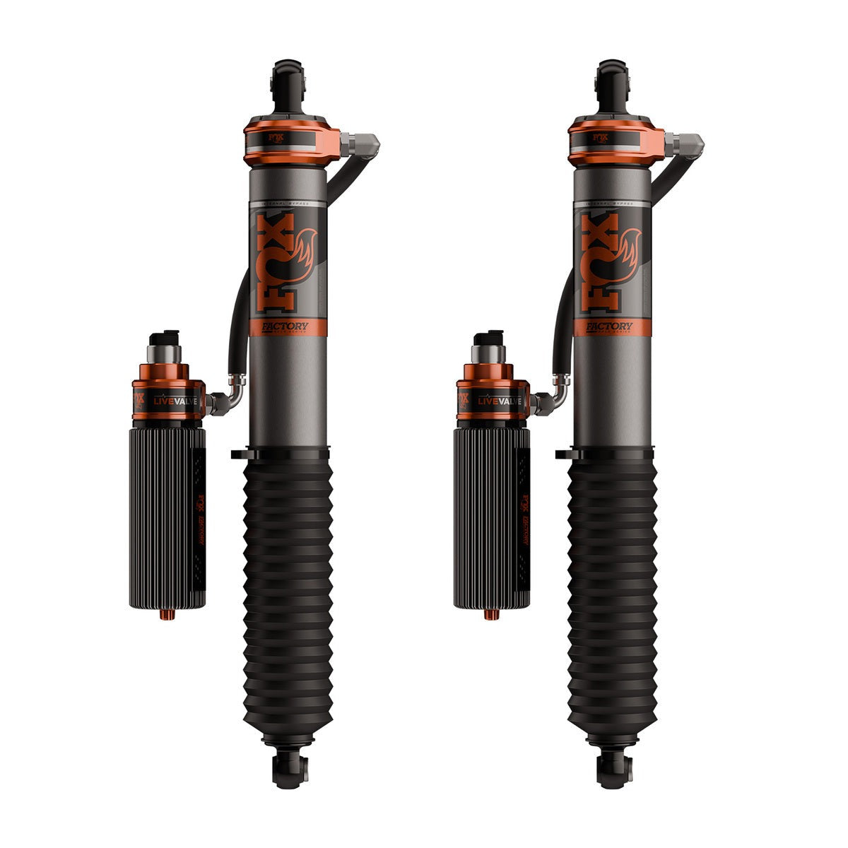 FOX 883-06-262 Front and Rear Factory Race Coil-Over Reservoir Shock Pair - Adjustable