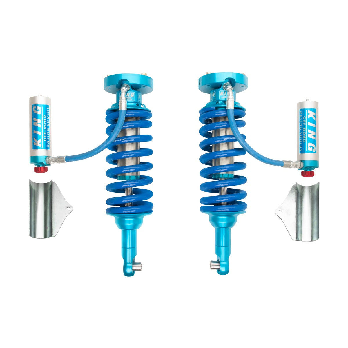 King 25001-388A Front 2.5 Remote Res. Coilover w/Adjuster (Pair) Nissan Titan XD