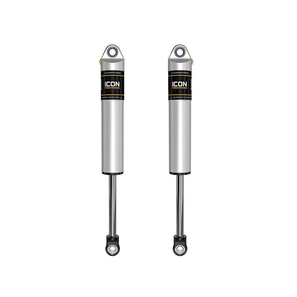 ICON 77601P GM 2500/3500 HD 0-1" Lift Rear 2.5 VS Shocks Pair