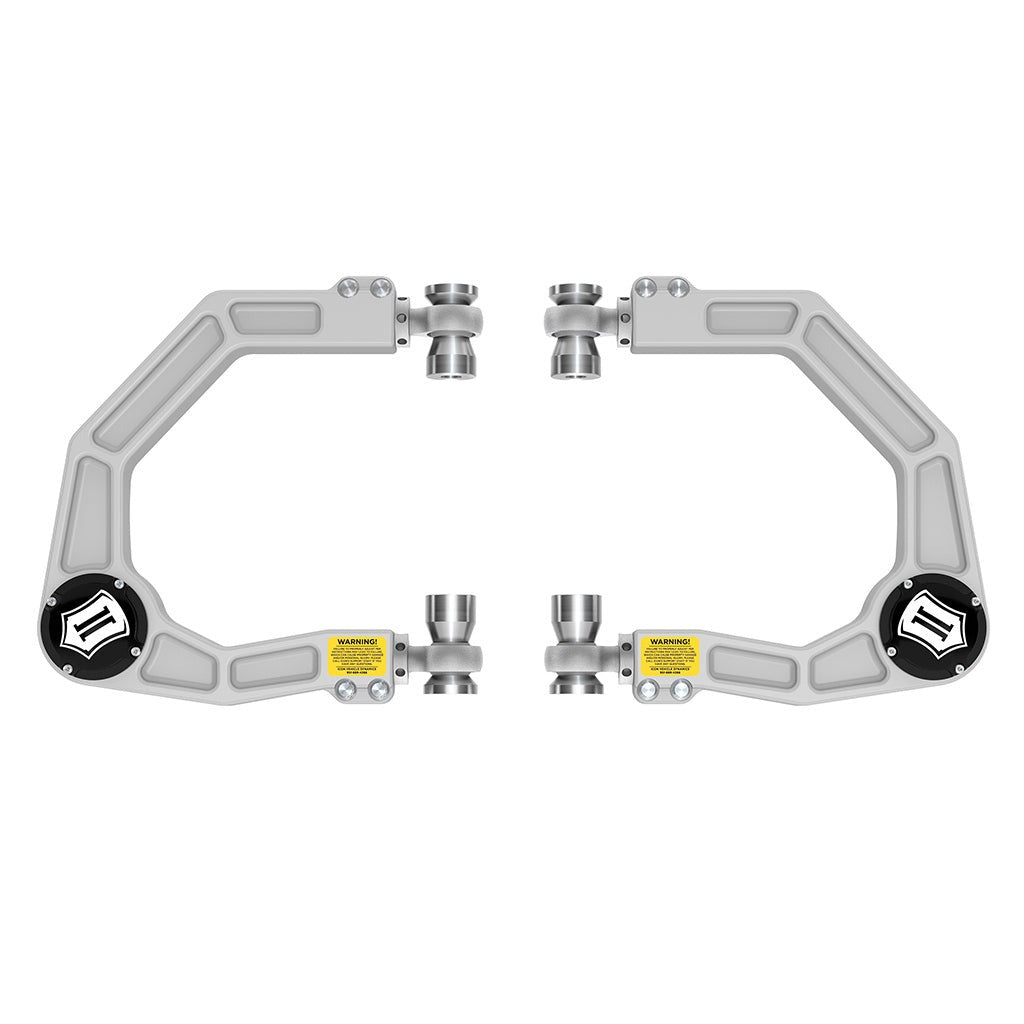 ICON 48500DJ Ford Bronco Billet Upper Control Arm/Delta Joint Pro Kit