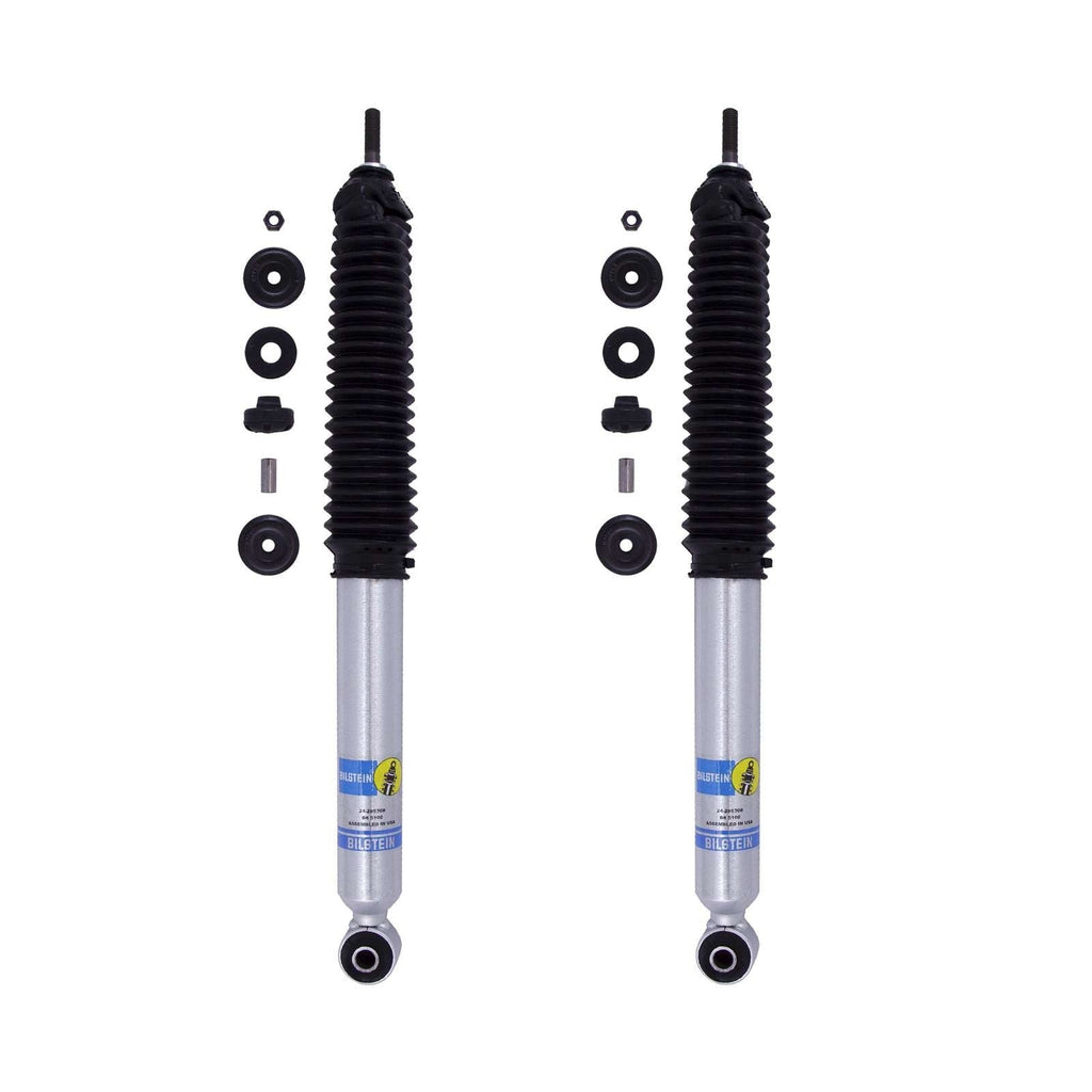 Bilstein 5100 Monotube Shocks Front Pair for 2017-2025 Ford F250 Super Duty 4WD