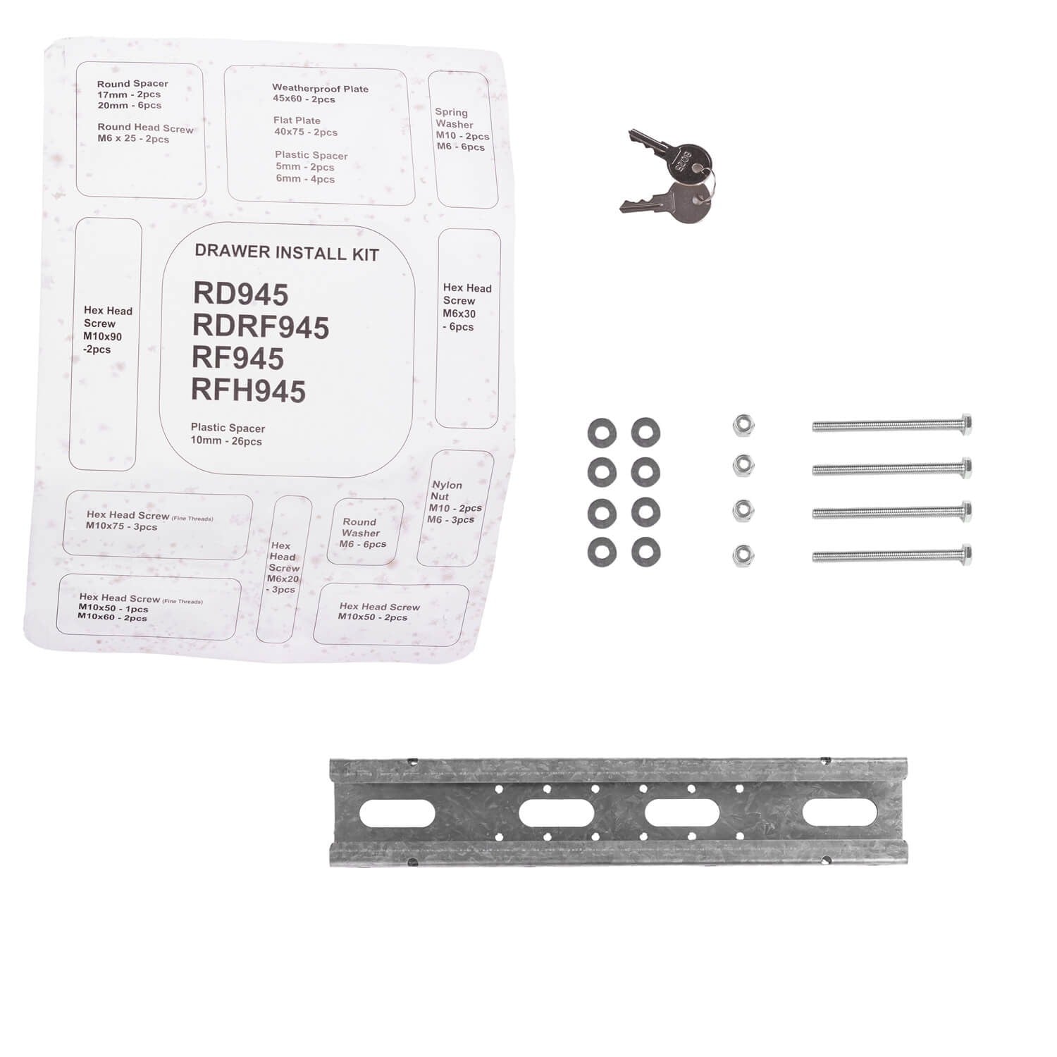 ARB Roller Drawer with Roller Floor