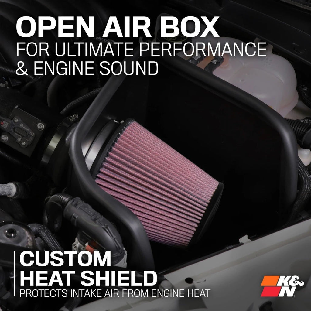 Cold Air Intake - High-flow, Aluminum Tube - Fits 2005-2023 Toyota Tacoma L4-2.7L