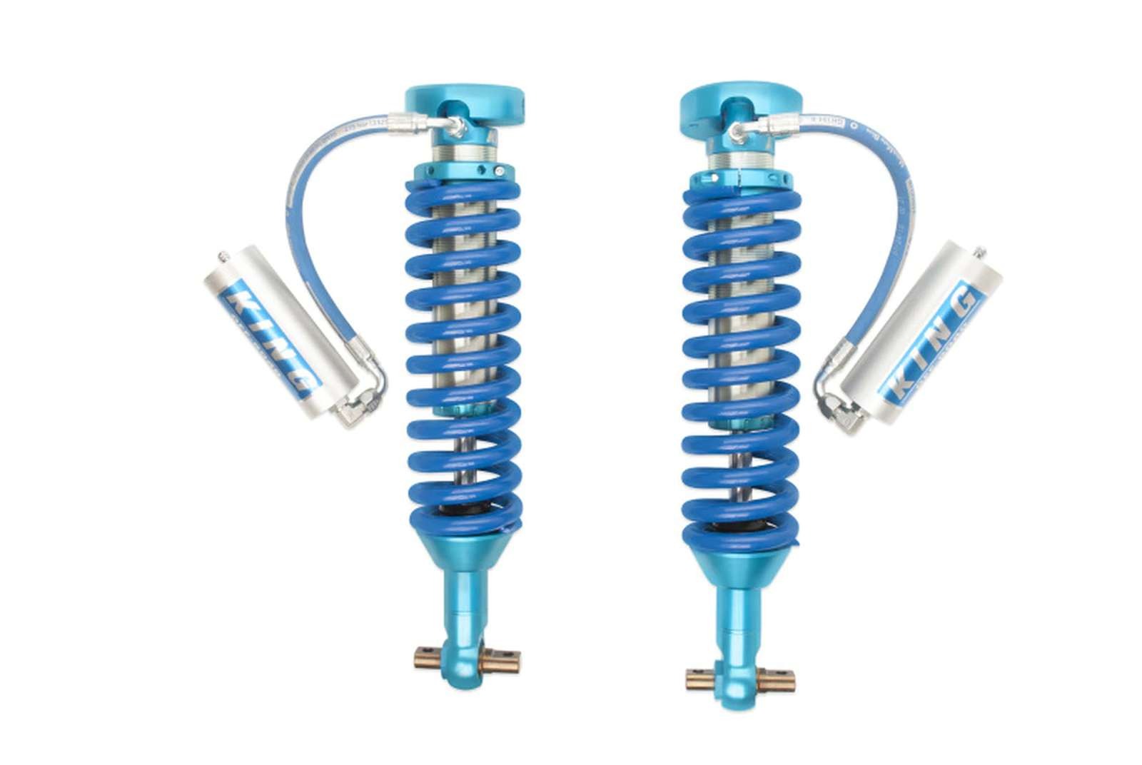 King Shocks 2.5 Performance Coilovers w/ Remote Reservoir Front Pair for 2015-2022 GMC Canyon AT4 4WD RWD