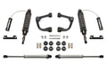 Fabtech 2" Upper Control Arm System w/Front Dirt Logic 2.5 Coilovers w/Reservoir & Rear 2.25 Shocks Kit for 2009-2014 Ford F150 4WD w/2" lift