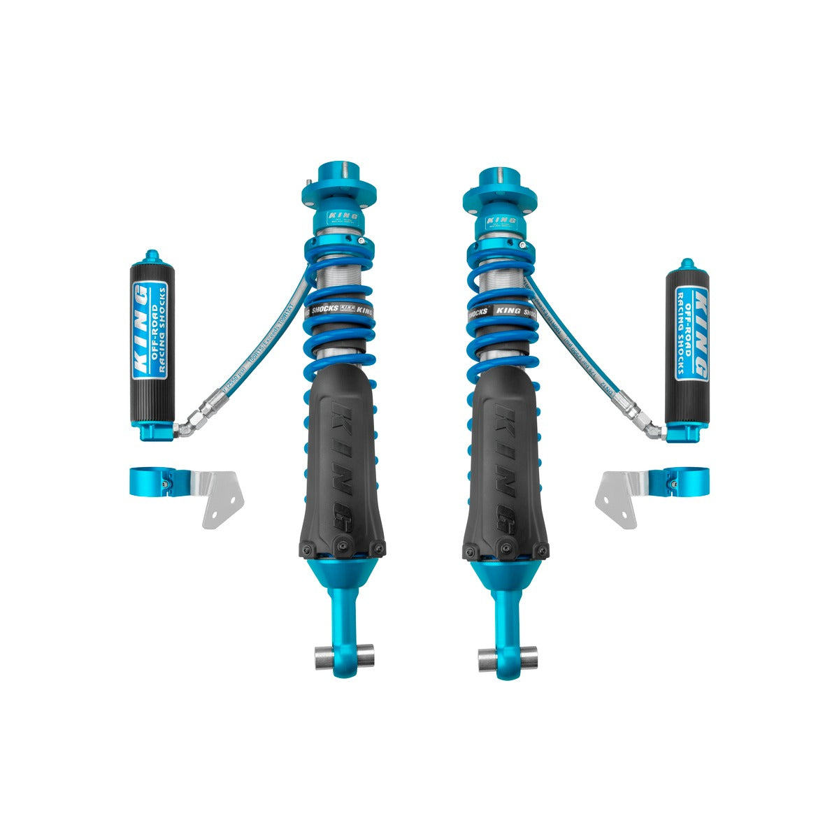 King 25001-393 Rear 2.5 Remote Res. Shock (Pair) Ford Bronco