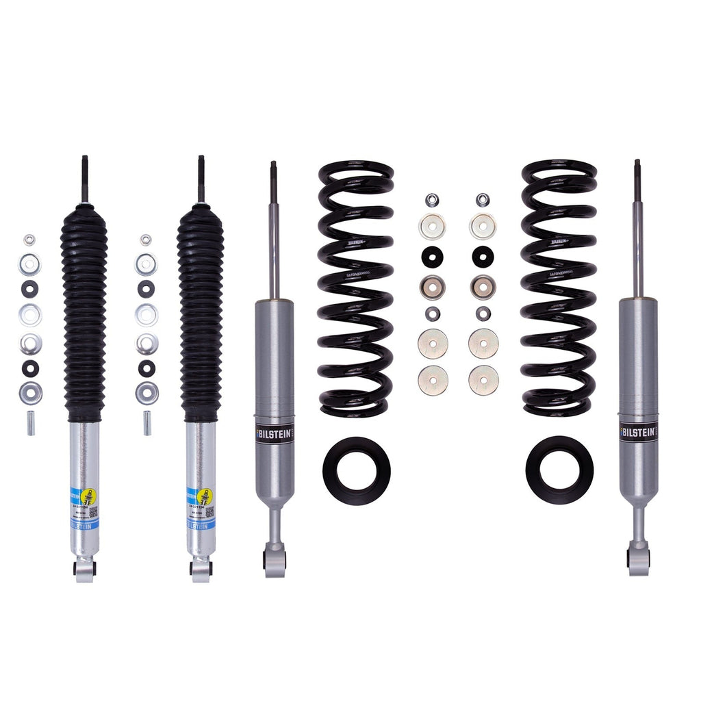 Bilstein 6112 Strut & Spring + Rear 5100 Shocks Set for 2007-2021 Toyota Tundra 4WD RWD w/0.75-2.5" lift