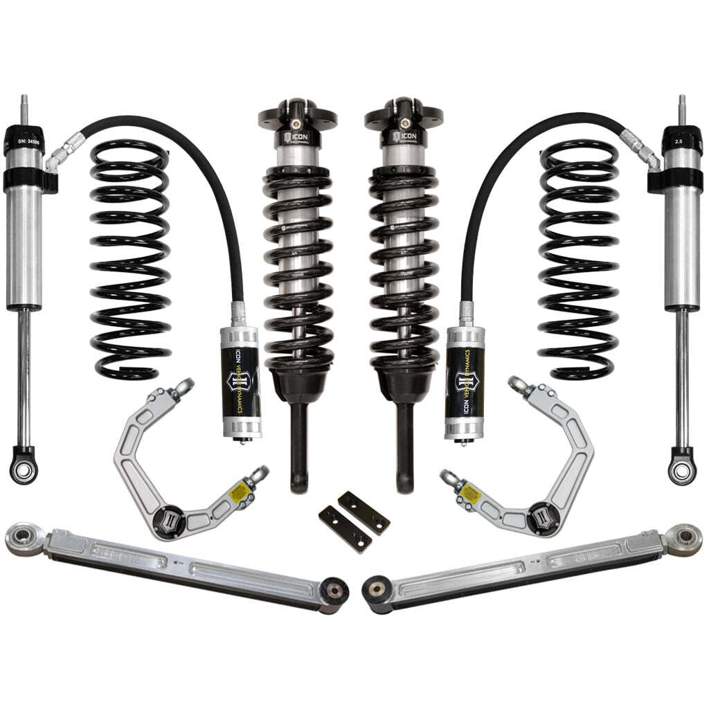 ICON K53054 Stage 4 Suspension System Billet UCA Toyota 4Runner/FJ Cruiser 0-3.5" Lift