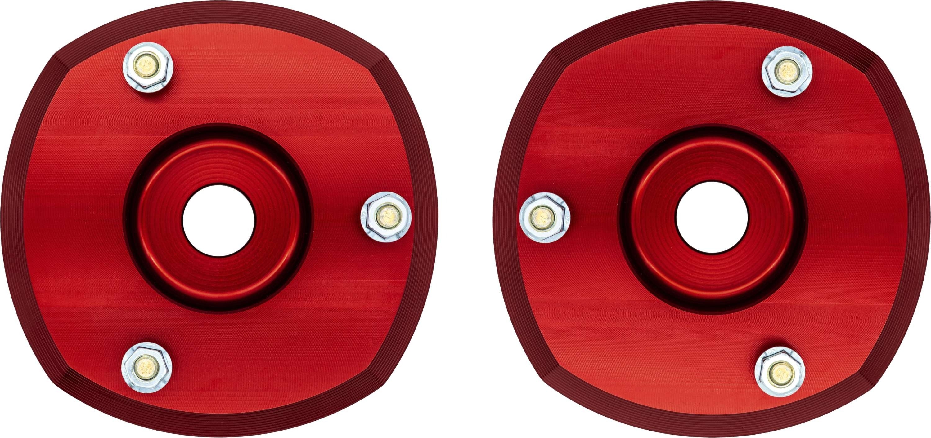 2.00" Front Spring Preload Spacer Kit (Red)