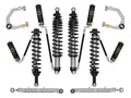 Icon 3-4" Lift Stage 6 Suspension System CDXS Billet Kit for 2021-2023 Ford Bronco