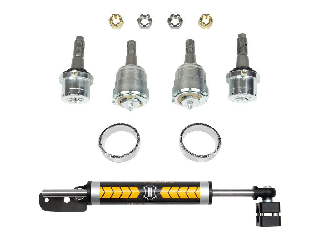 Icon Stage 1 Ultimate End Kit Front for 2018 Jeep Wrangler