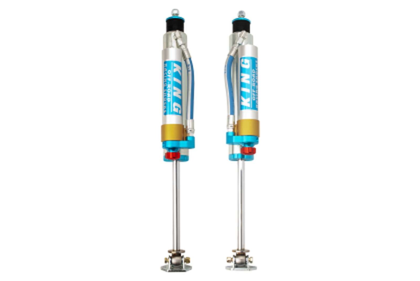 King Shocks 2.5 Performance Piggyback Shocks Front Pair for 1984-2001 Jeep Cherokee XJ 4WD