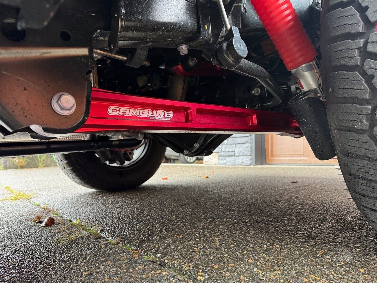 KINETIK Series Rear Billet Trailing Arm Kit - Red