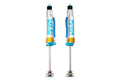 King Shocks 2.5 Performance Piggyback Shocks Front Pair for 1984-2001 Jeep Cherokee XJ 4WD
