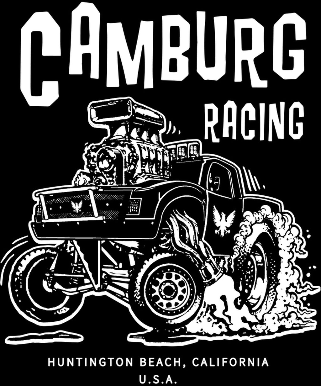 Camburg Race Fink Size X-Large T-shirt - Black