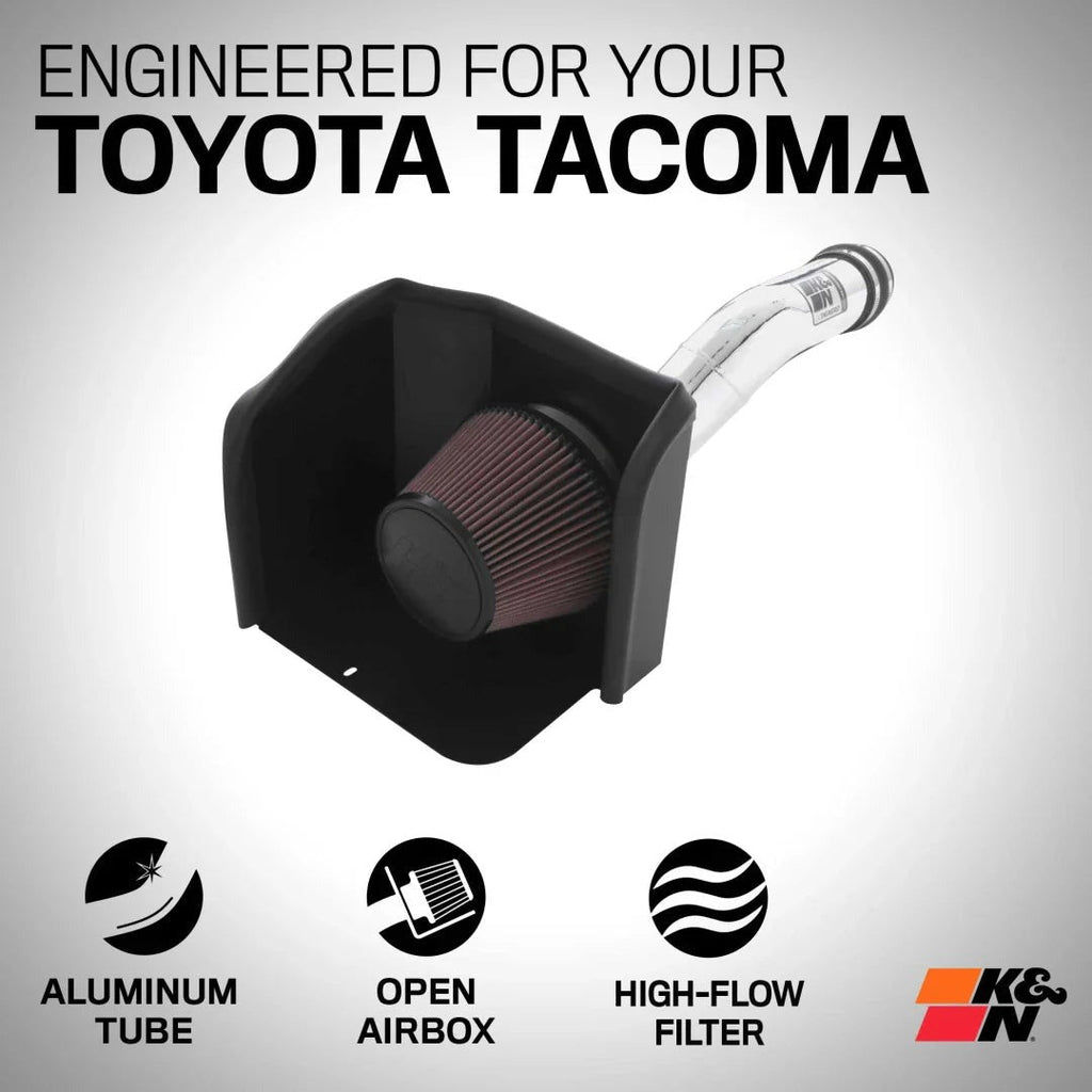 Performance Cold Air Intake System | Series 77 High Flow Fits 2016-2023 Toyota Tacoma