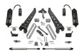 Fabtech 6" Radius Arm System Dirt Logic 4.0 Coilovers w/Reservoir & Rear 2.25 Shocks Kit for 2008-2016 Ford F250 Super Duty 4WD w/6" lift