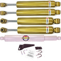 Koni EVO 4 RV Shock & Safe T Plus Steering Stabilizer Kit Ford F53 GVWR 18-22K