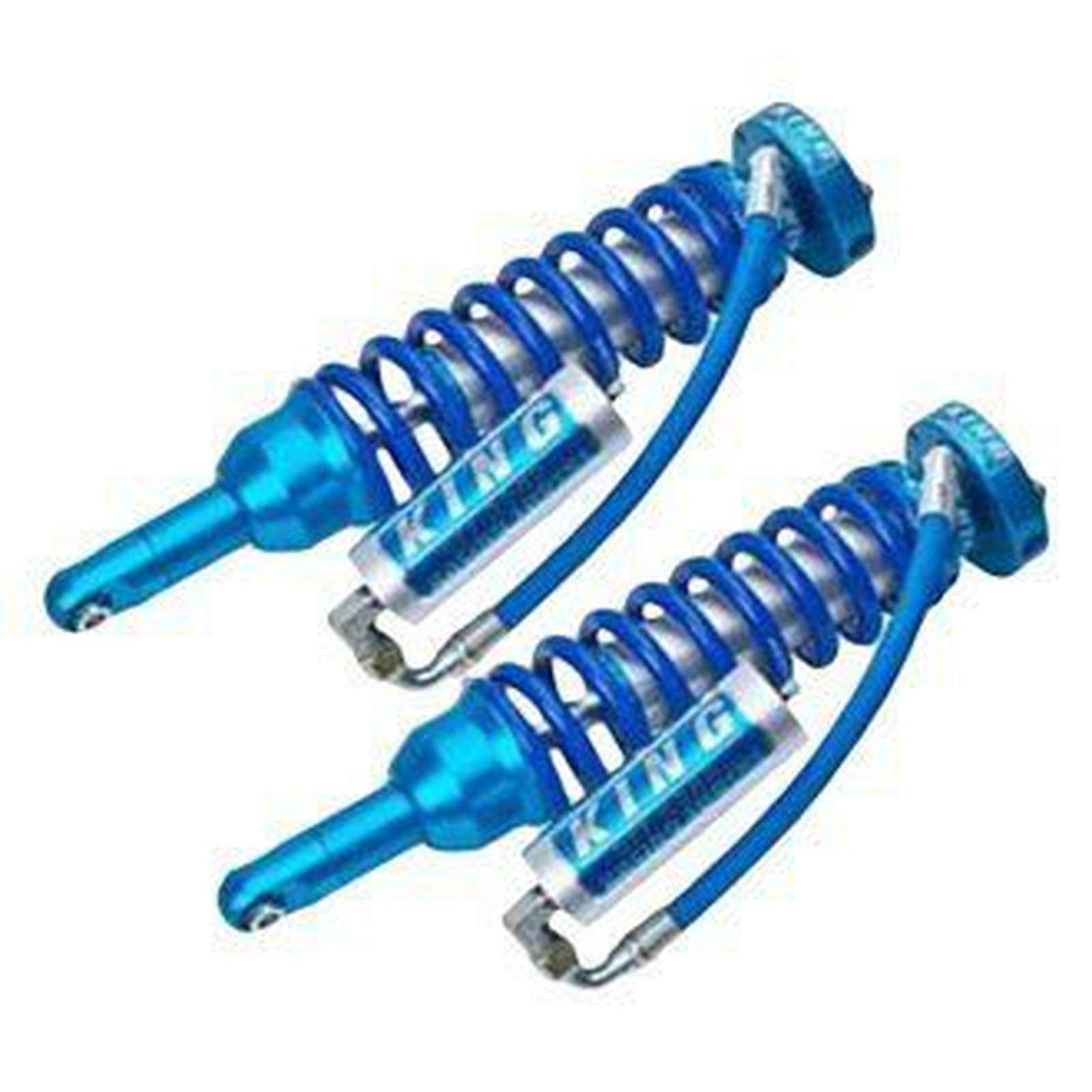 King Shocks 2.5 Performance Coilovers w/ Remote Reservoir Front Pair for 2004-2008 Ford F150 4WD w/0-3" lift