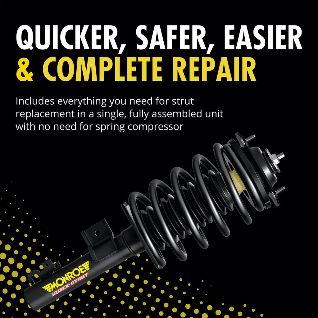 Monroe 172286 Front Right Quick-Strut Complete Strut Assembly Acura CSX, Honda Civic
