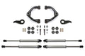 Fabtech 3.5" Uniball UCA Lift Kit w/Dirt Logic 2.25 Shocks for 2020-2024 GMC Sierra 2500 HD 4WD w/3.5" lift
