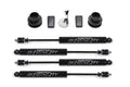Fabtech 2.5" Coil Spacer Lift Kit w/Stealth Shocks for 2019-2024 Ram 2500 4WD w/2.5" lift