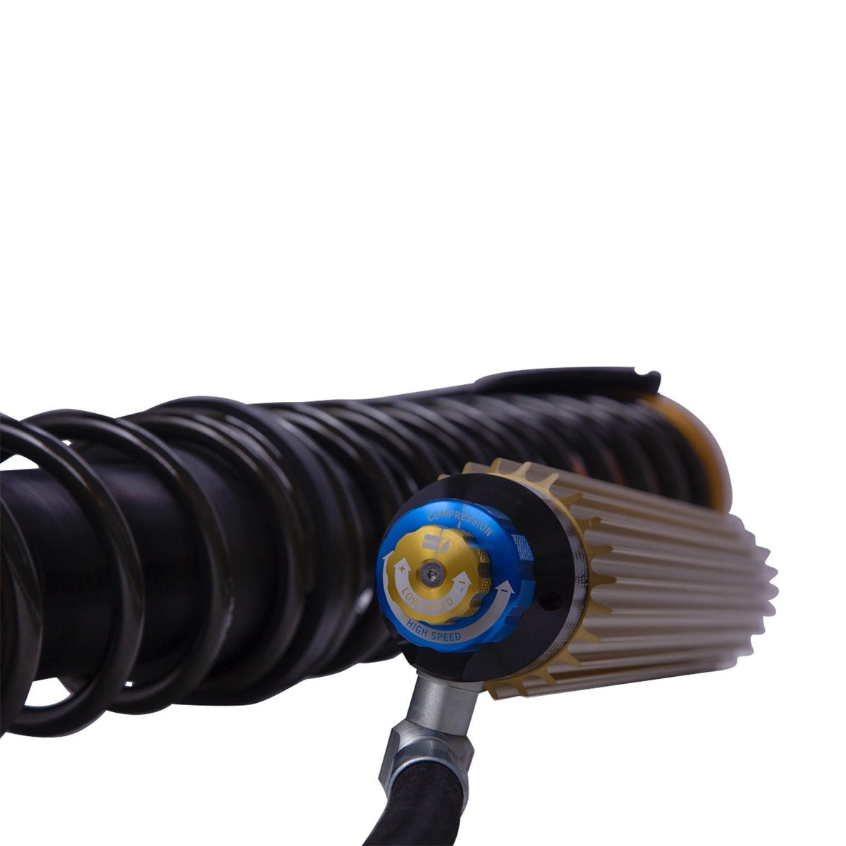 Bilstein 41-330623 Rear Right Black Hawk Powersports Suspension Shock Absorber and Coil Spring Assembly Can-Am Maverick X3