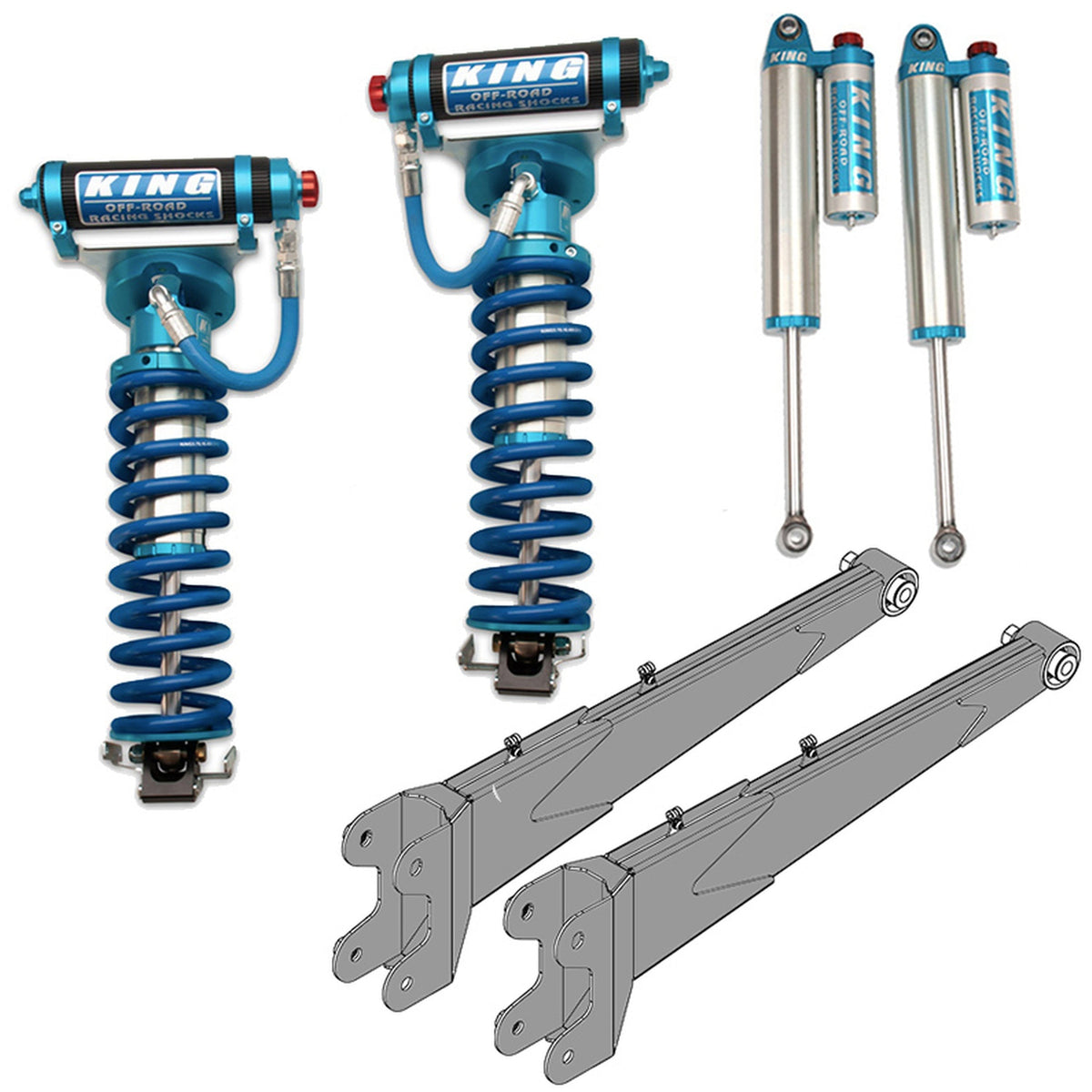 Performance Lift Kit w/ King Coilovers
