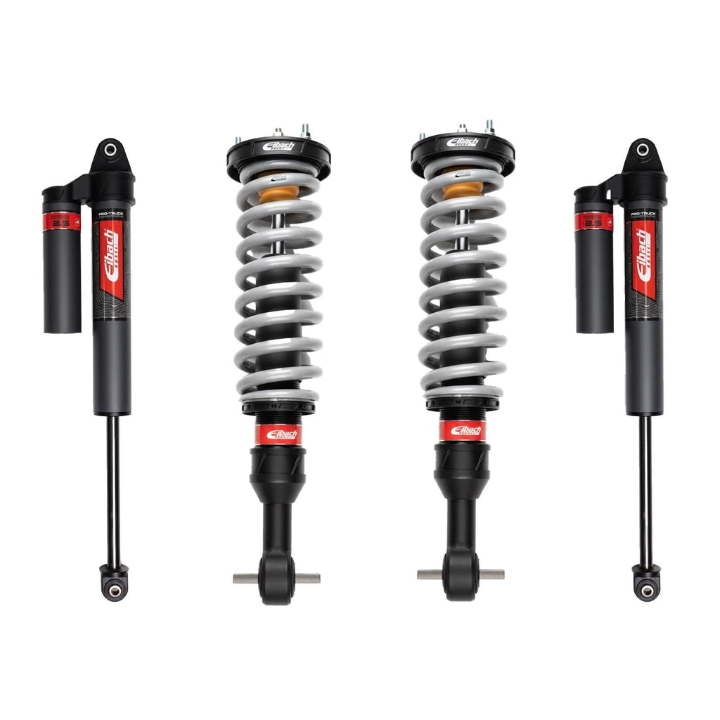 Eibach Pro-Truck Stage 3R Coilovers and Reservoir Shocks Set w/1-3" lift 2015-2026 Ford F-150 Super Crew 4WD
