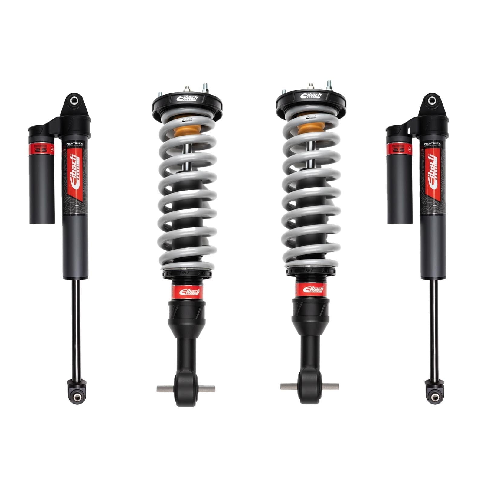 Eibach Pro-Truck Stage 3R Coilovers and Reservoir Shocks Set w/1-3" lift 2015-2026 Ford F-150 Super Crew 4WD