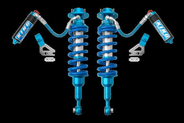 King Shocks 2.5 Performance Coilovers w/ Remote Reservoir Front Pair for 2024 Toyota Tacoma 4WD