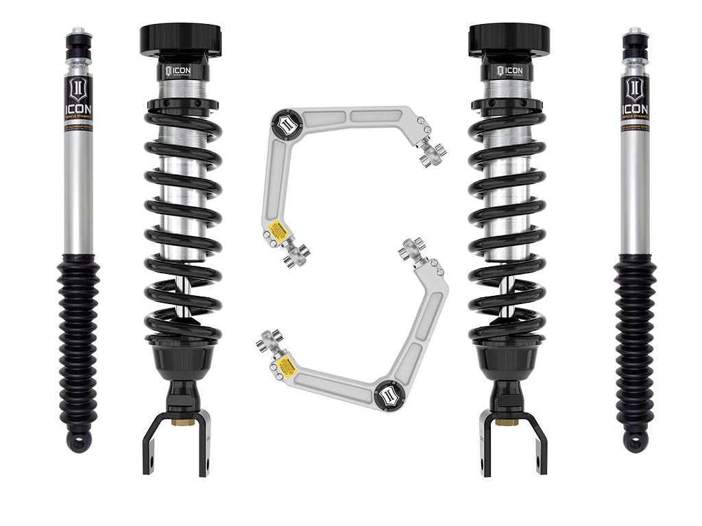 ICON K213111 Stage 1 Suspension System Billet UCA Ram 1500 2-3" Lift