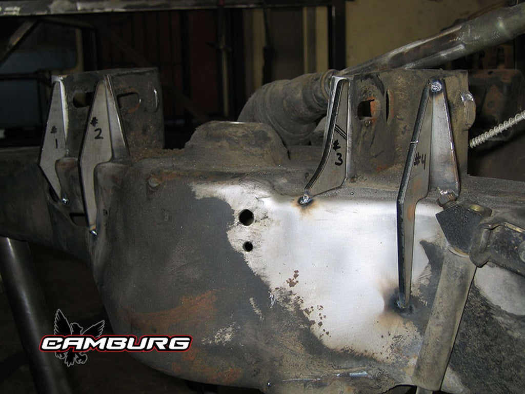 Camburg Ford Ranger 2wd '98-12 Frame Gusset Kit
