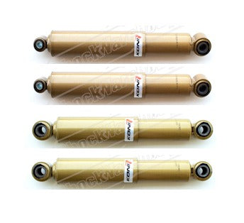 Freightliner X-Line Diesel Pusher Air Suspension Chassis KONI Complete Set Front and Rear FSD Shocks