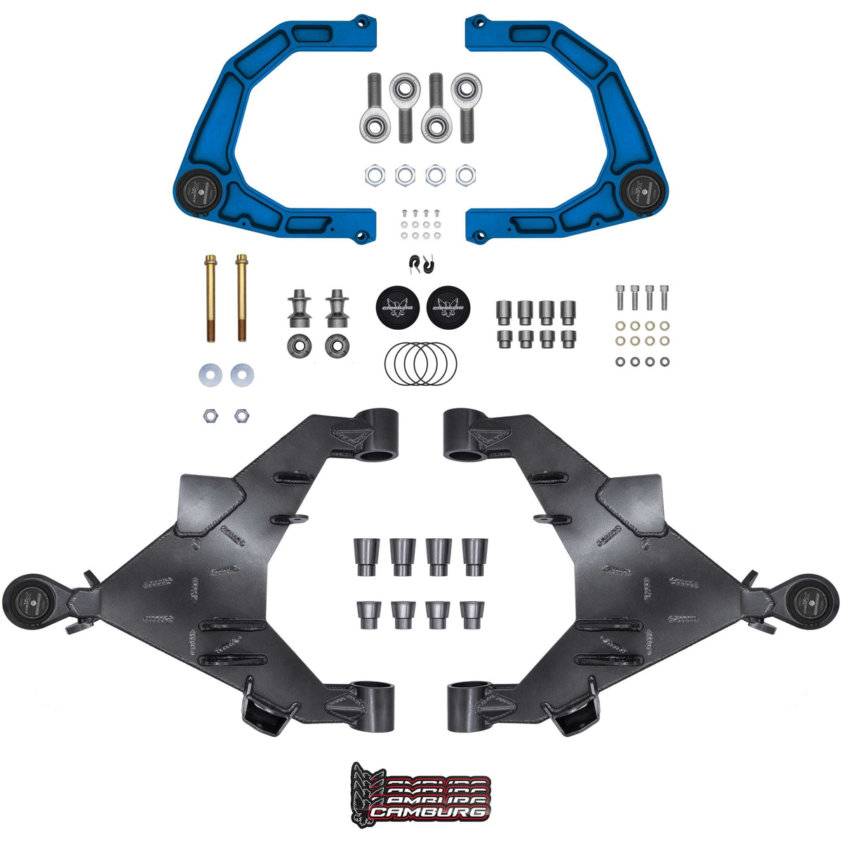 Camburg Toyota Tundra 3.4L 2022-2024 KINETIK Trail Series Long Travel Kit - Blue