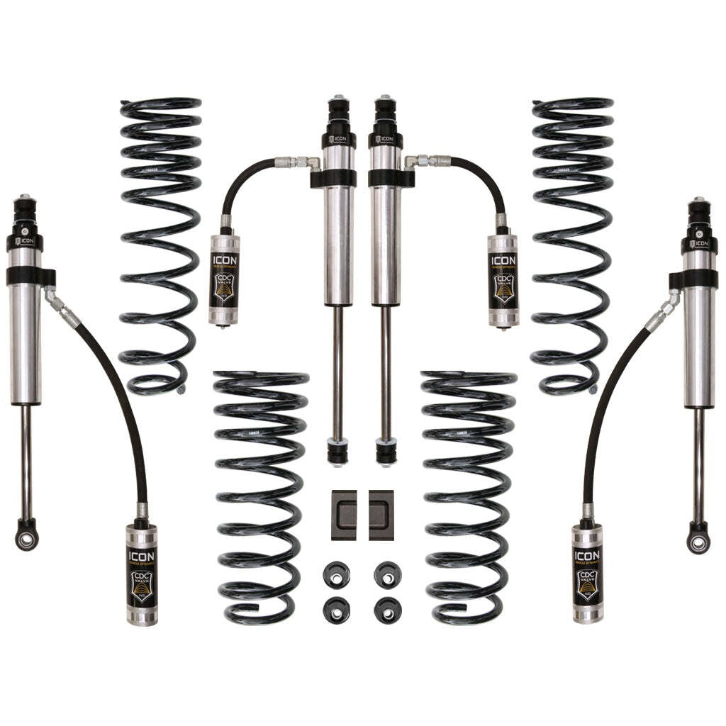 ICON K53093 Stage 3 Suspension System Toyota 80 Series Land Cruiser 3" Lift