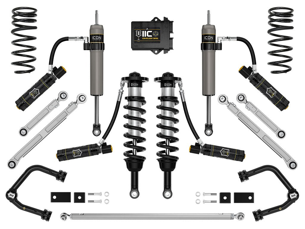 Icon 3-4.5" Stage 12 Suspension System w/Tubular Kit for 2023-2025 Toyota Sequoia 4WD