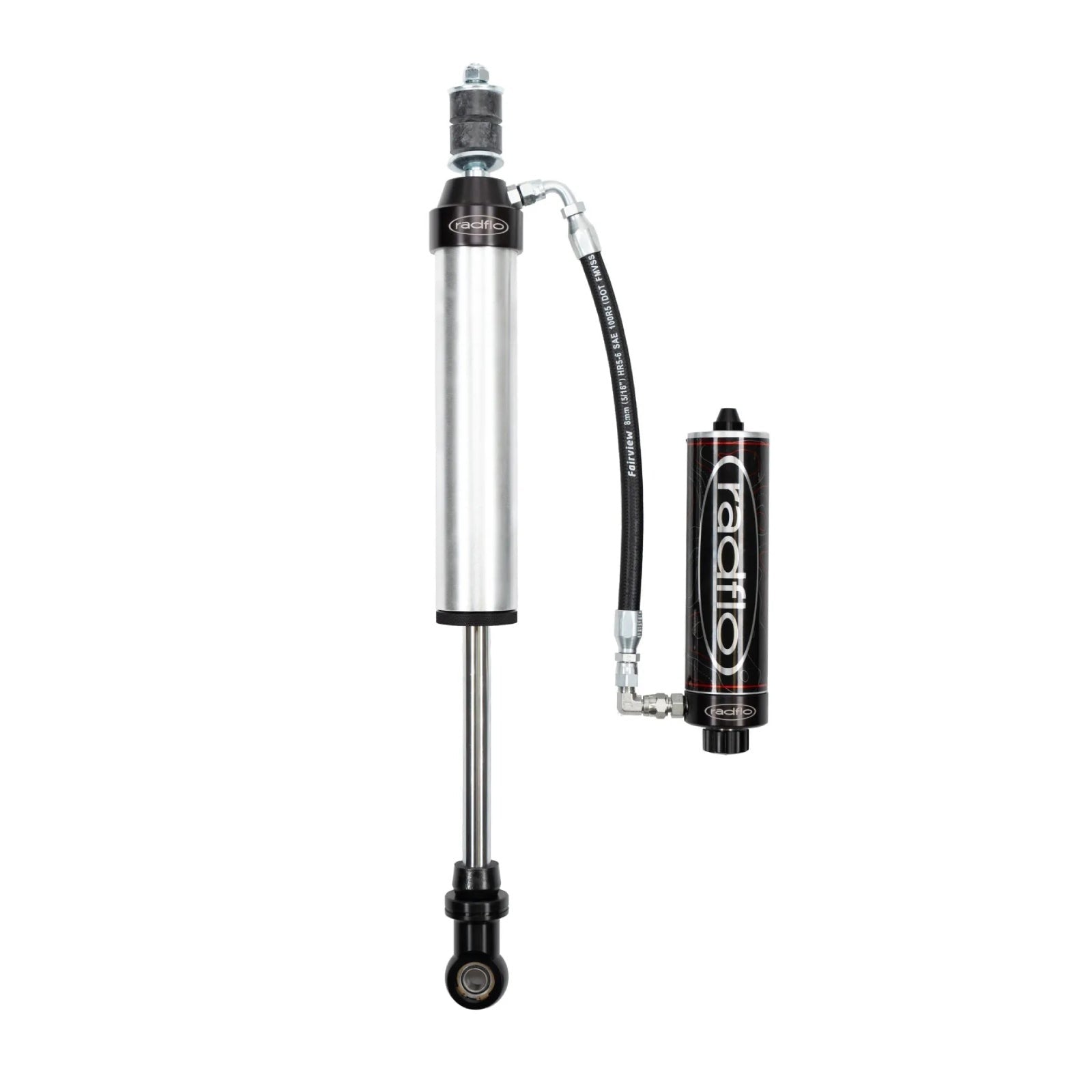 Radflo 2.5 600R Shocks w/Remote Reservoir + HI/LO Compression Adjuster Shocks for 2025-2026 Lexus GX550 Rear