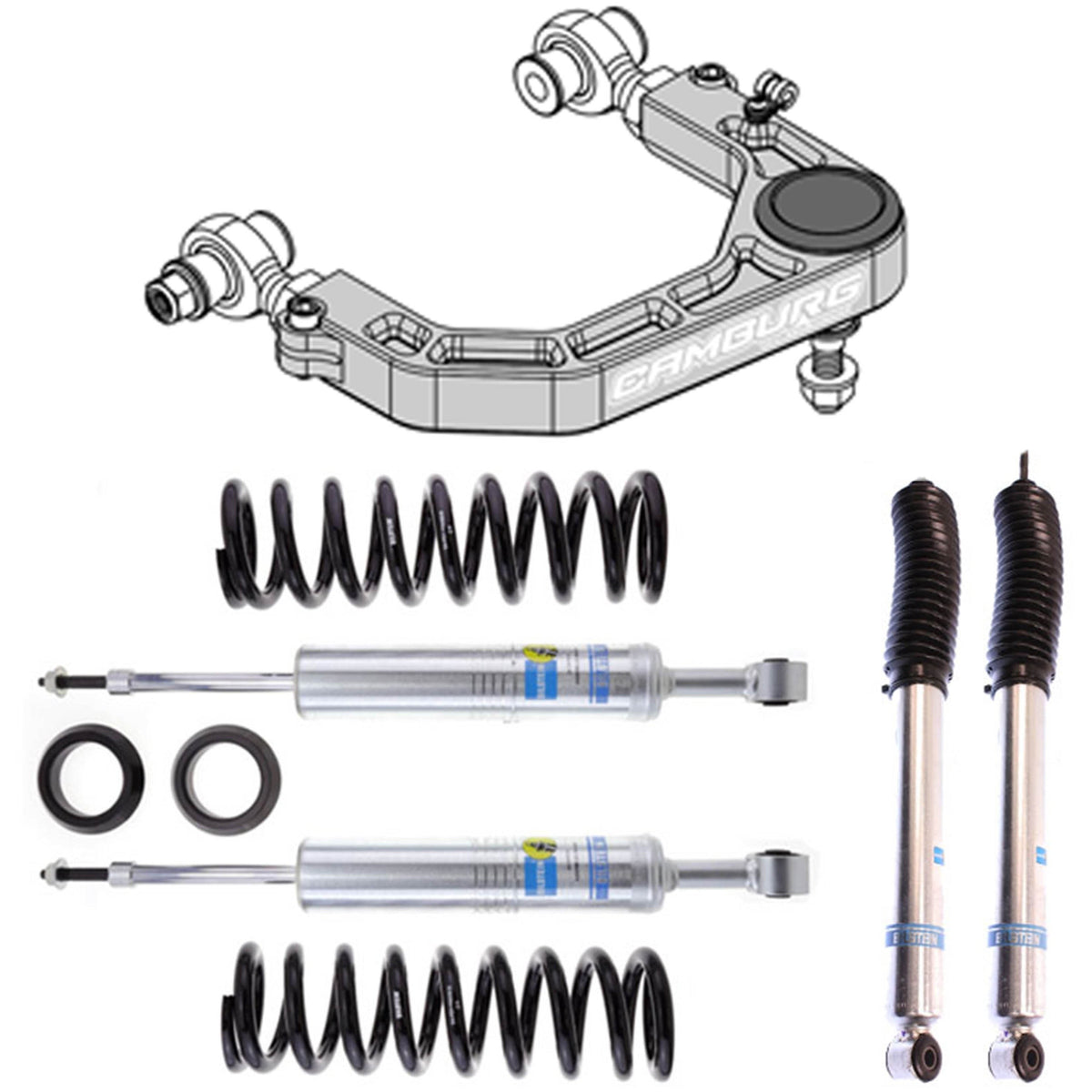 KINETIK Performance Lift Kit w/ Bilstein 6112