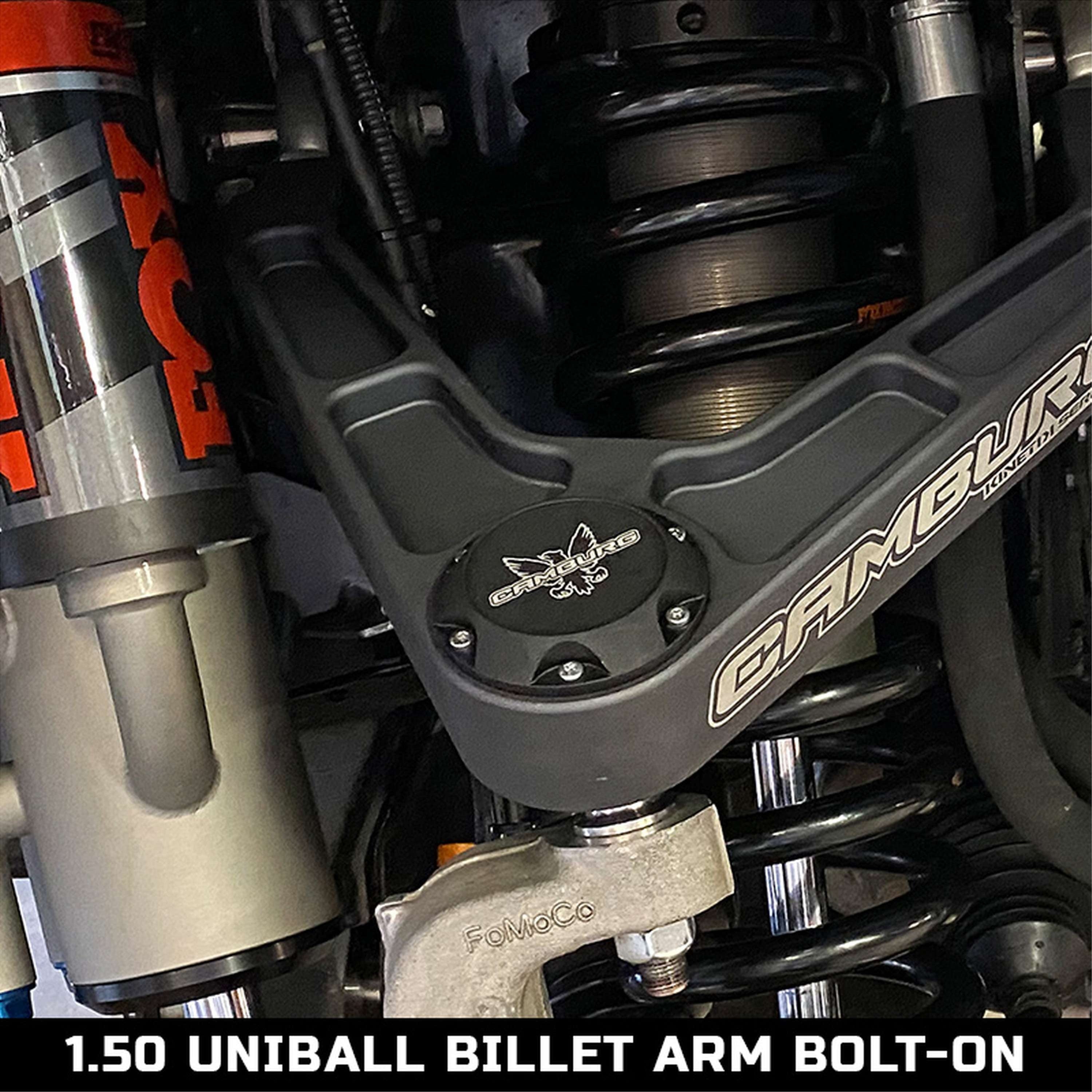 Camburg Uniball UCA Cap Kits - Billet 1.50" Uniball (bolt on)