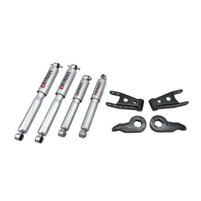 Belltech 766SP Lowering Kit Front And Rear Complete Kit W/ Street Performance Shocks