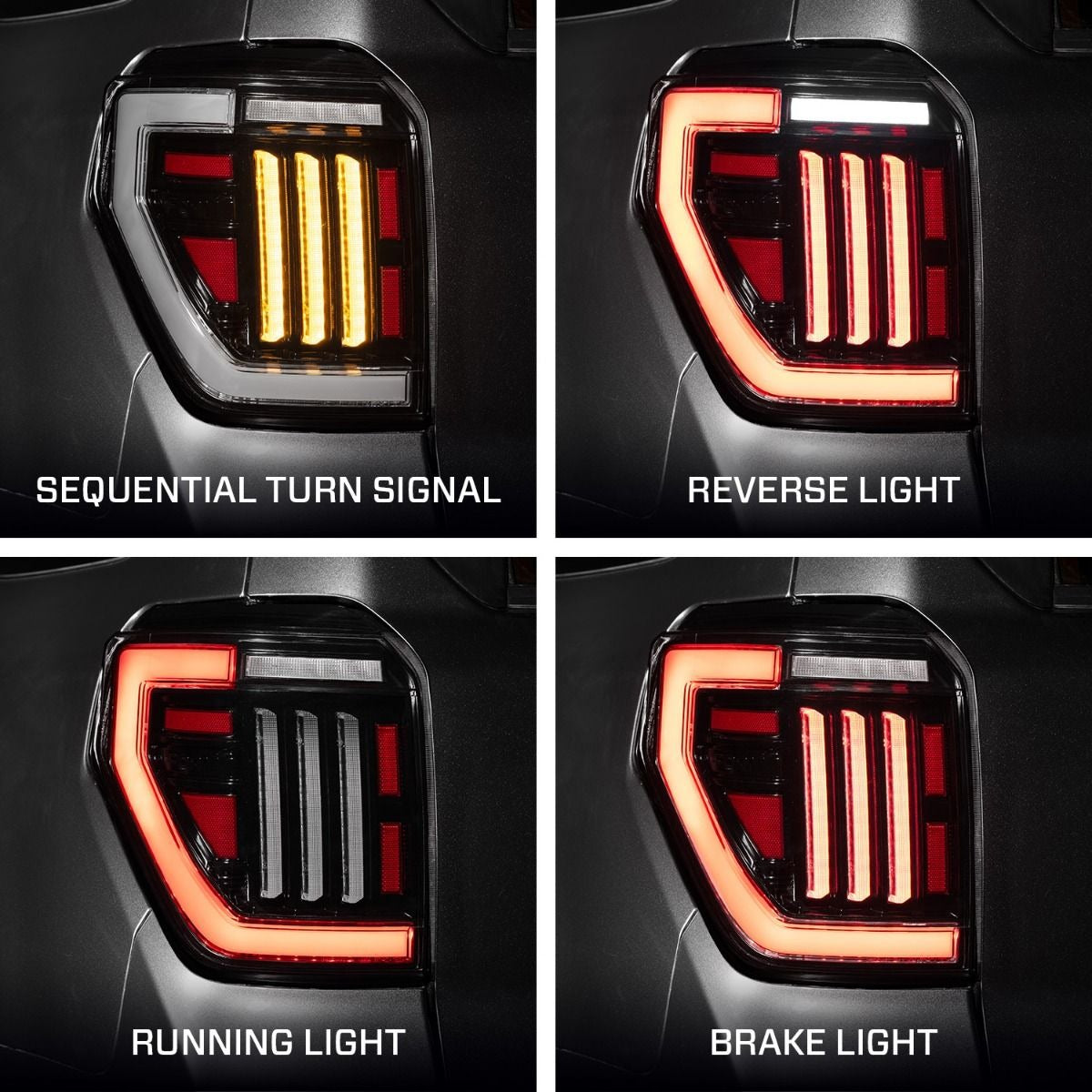 LED Tail Lights [Pair] Fits 2010-2024 Toyota 4Runner