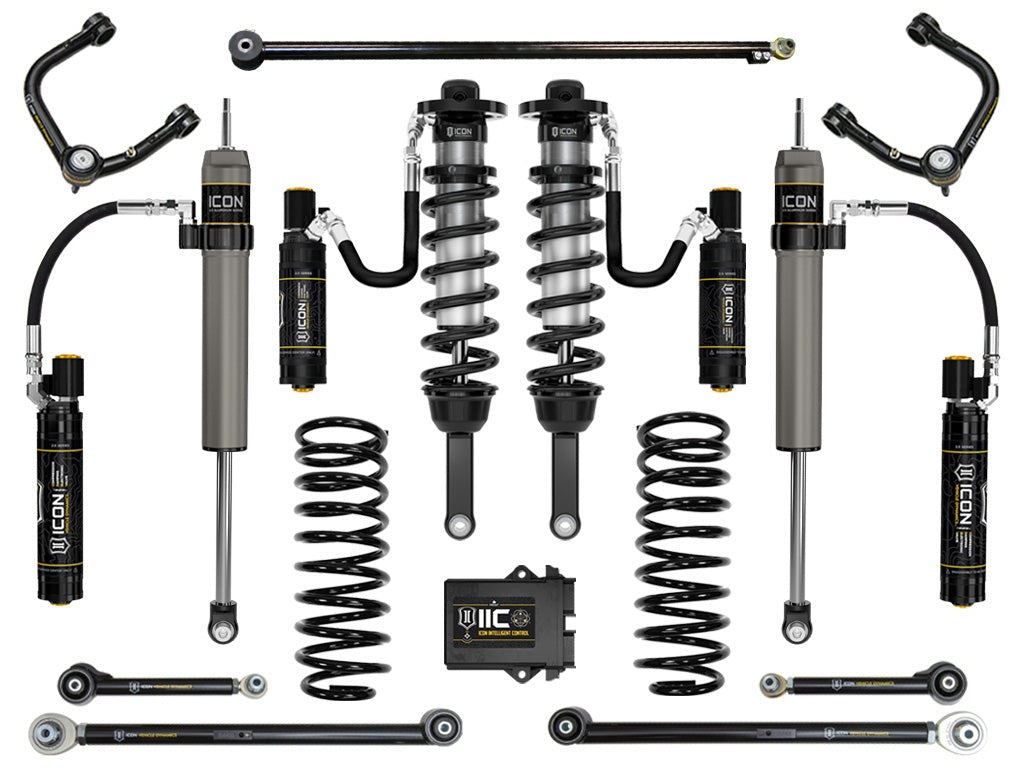 Icon 0-3.5" Stage 9 Suspension System w/Tubular UCA Kit for 2010-2024 Toyota 4Runner