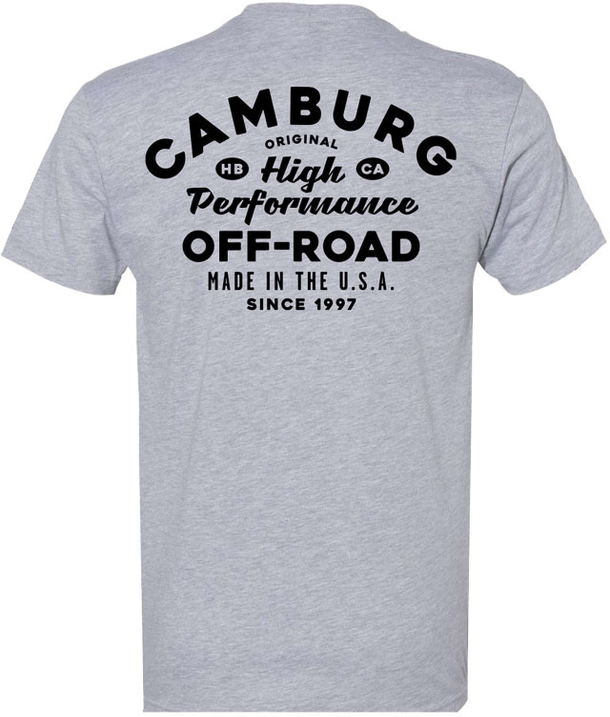 Camburg Speed Shop Pocket Size 3X-Large T-Shirt - grey